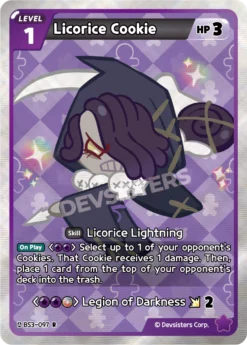 BS3-097 - Licorice Cookie - Rare - Cookie