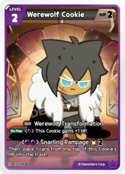 BS3-109 - Werewolf Cookie - Common - Cookie