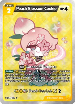 BS4-030 - Peach Blossom Cookie - Rare - Cookie