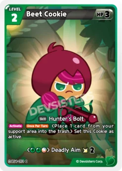 BS4-051 - Beet Cookie - Common - Cookie