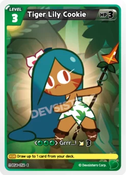 BS4-056 - Tiger Lily Cookie - Common - Cookie