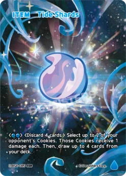 BS4-085 - Tide Shards - Secret Super Rare - Item