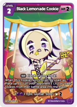 BS4-093 - Black Lemonade Cookie - Common - Cookie