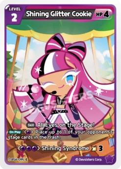 BS4-095 - Shining Glitter Cookie - Common - Cookie