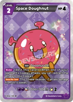 BS4-100 - Space Doughnut - Rare - Cookie