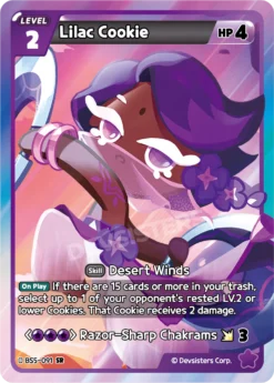 BS5-091 - Lilac Cookie - Super Rare - Cookie