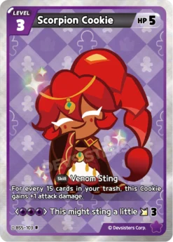 BS5-103 - Scorpion Cookie - Rare - Cookie
