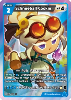 BS6-073 - Schneeball Cookie - Super Rare - Cookie