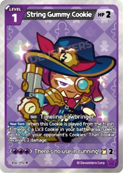 BS6-092 - String Gummy Cookie - Rare - Cookie
