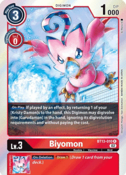 [DIGIMON] BT13-010 - Biyomon - Digimon - Rare
