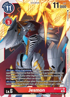 [DIGIMON] BT13-017 - Jesmon - Digimon - Rare