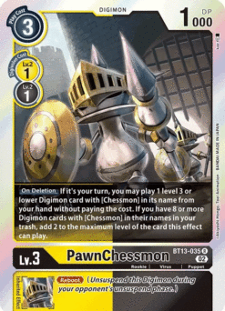 [DIGIMON] BT13-035 - PawnChessmon - Digimon - Rare