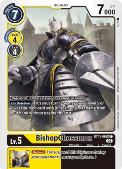 [DIGIMON] BT13-042 - BishopChessmon - Digimon - Common