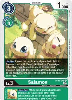 [DIGIMON] BT13-048 - Salamon - Digimon - Uncommon