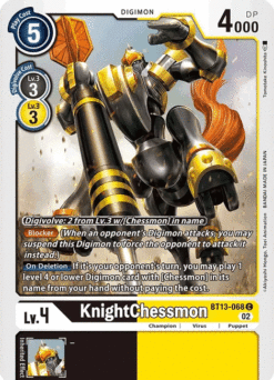 [DIGIMON] BT13-068 - KnightChessmon - Digimon - Common
