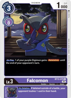 [DIGIMON] BT13-079 - Falcomon - Digimon - Common