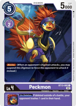 [DIGIMON] BT13-082 - Peckmon - Digimon - Common