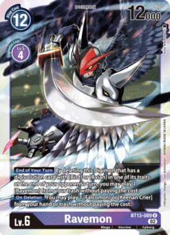 [DIGIMON] BT13-089 - Ravemon - Digimon - Rare