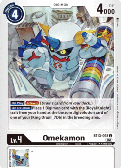 [DIGIMON] BT13-093 - Omekamon - Digimon - Uncommon