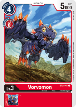 [DIGIMON] BT2-011 - Vorvomon - Digimon - Common