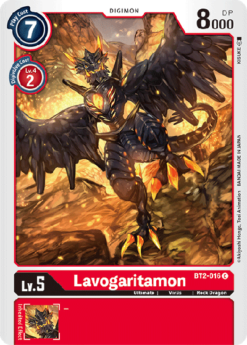 [DIGIMON] BT2-016 - Lavogaritamon - Digimon - Common