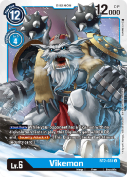 [DIGIMON] BT2-031 - Vikemon - Digimon - Uncommon
