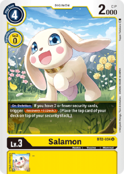 [DIGIMON] BT2-034 - Salamon - Digimon - Uncommon