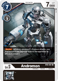[DIGIMON] BT2-061 - Andromon - Digimon - Common