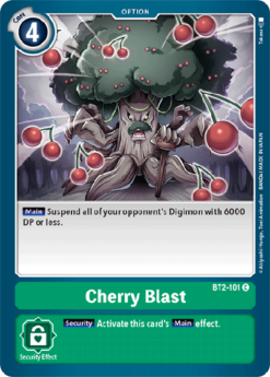 [DIGIMON] BT2-101 - Cherry Blast - Option - Common