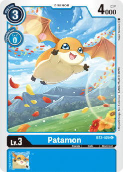 [DIGIMON] BT3-020 - Patamon - Digimon - Common