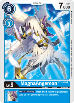 [DIGIMON] BT3-026 - MagnaAngemon - Digimon - Common