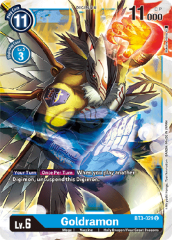 [DIGIMON] BT3-029 - Goldramon - Digimon - Uncommon