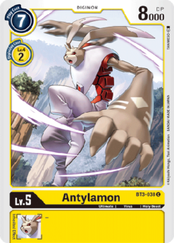 [DIGIMON] BT3-038 - Antylamon - Digimon - Common