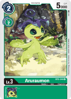 [DIGIMON] BT3-044 - Aruraumon - Digimon - Common
