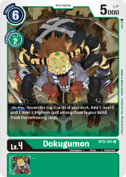 [DIGIMON] BT3-051 - Dokugumon - Digimon - Common