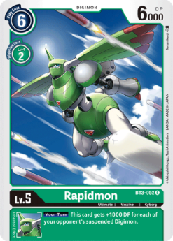 [DIGIMON] BT3-052 - Rapidmon - Digimon - Common
