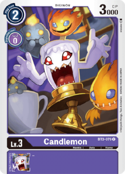 [DIGIMON] BT3-076 - Candlemon - Digimon - Common