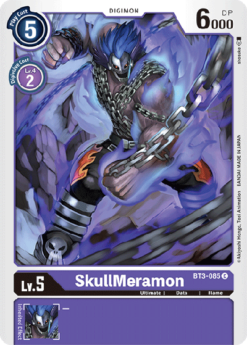 [DIGIMON] BT3-085 - SkullMeramon - Digimon - Common