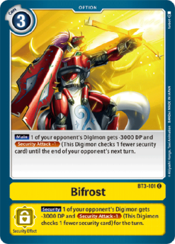 [DIGIMON] BT3-101 - Bifrost - Option - Common