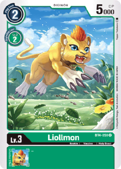 [DIGIMON] BT4-050 - Liollmon - Digimon - Common