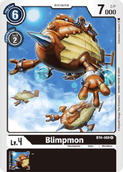 [DIGIMON] BT4-069 - Blimpmon - Digimon - Common