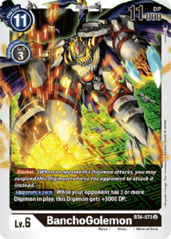 [DIGIMON] BT4-073 - BanchoGolemon - Digimon - Uncommon