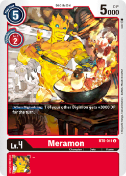 [DIGIMON] BT5-011 - Meramon - Digimon - Common