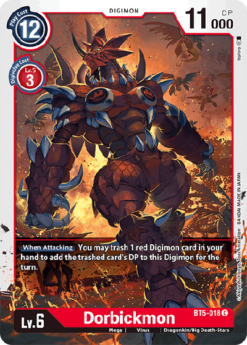 [DIGIMON] BT5-018 - Dorbickmon - Digimon - Common