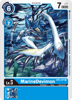 [DIGIMON] BT5-027 - MarineDevimon - Digimon - Common