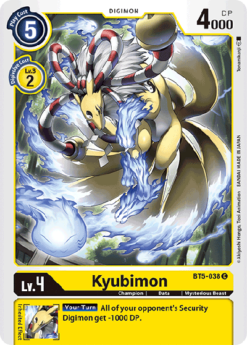 [DIGIMON] BT5-038 - Kyubimon - Digimon - Common