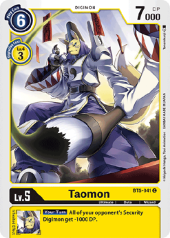 [DIGIMON] BT5-041 - Taomon - Digimon - Common