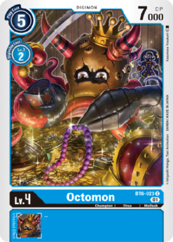 [DIGIMON] BT6-023 - Octomon - Digimon - Common