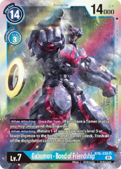 [DIGIMON] BT6-030 - Gabumon - Bond of Friendship - Digimon - Super Rare