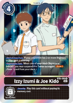 [DIGIMON] BT6-090 - Izzy Izumi & Joe Kido - Tamer - Rare
